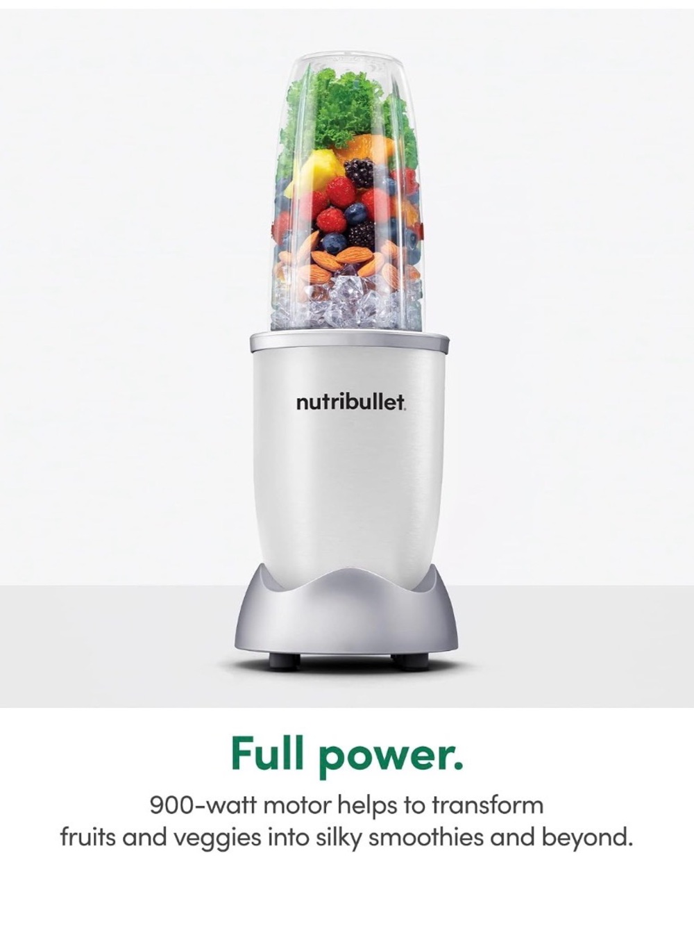 Nutribullet White Compact Blender - White